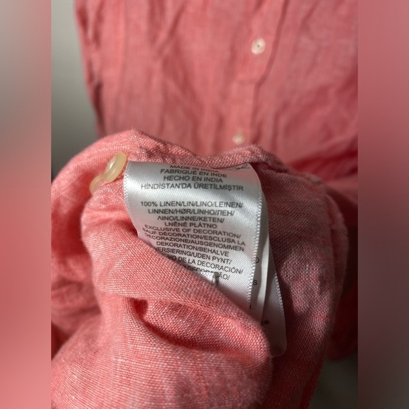 Polo Ralph Lauren Classic Fit Linen Button Down Shirt | Size XXL - Picture 4 of 4